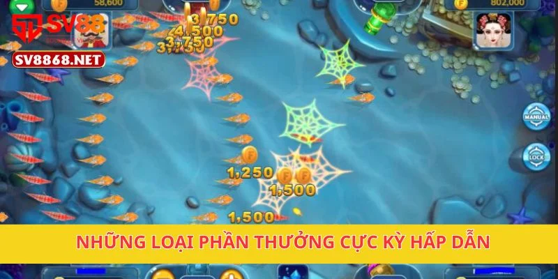 Những loại phần thưởng cực kỳ hấp dẫn