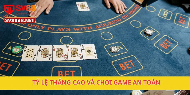 Mẹo Chơi Baccarat Tại SV88 – Bí Quyết Thắng Dễ Dàng 4 Tỷ lệ thắng cao và chơi game an toàn